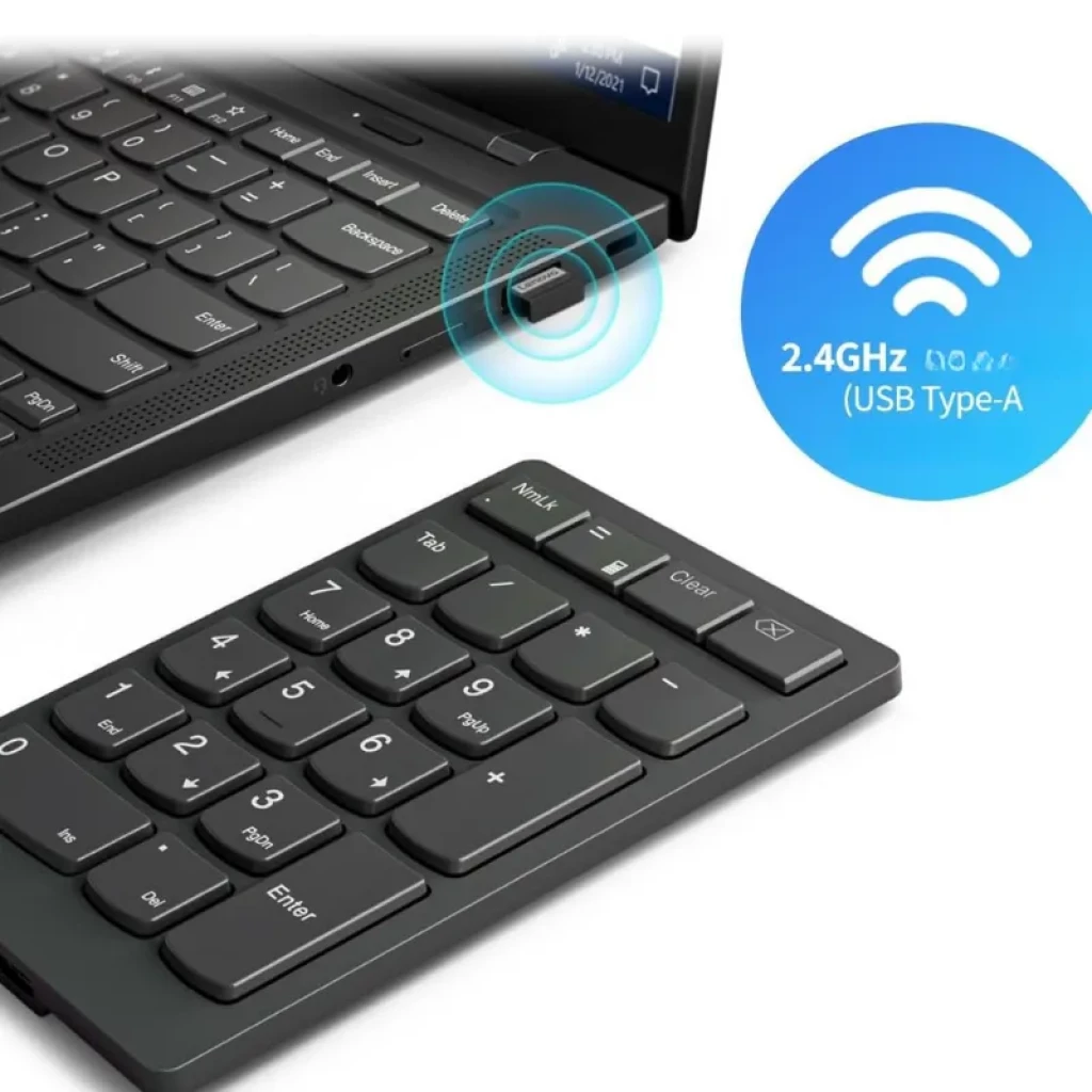 Lenovo Go 4Y41C33791 - Teclado numérico universal inalámbrico RF batería recargable - Ítem5