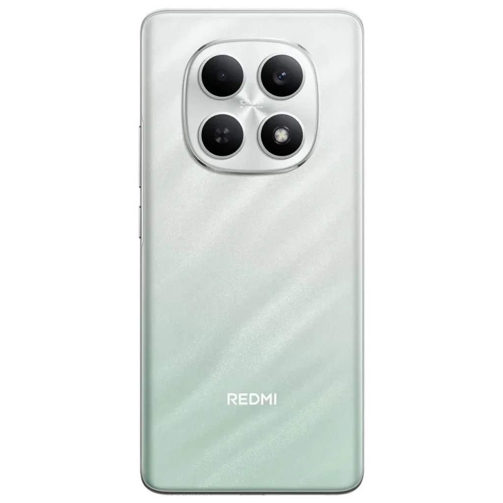 Xiaomi Redmi Note 15 4G verde con pantalla FullHD+ sin bordes, cámara trasera cuádruple en módulo cuadrado, 8GB RAM y batería 5800 mAh - Ítem2