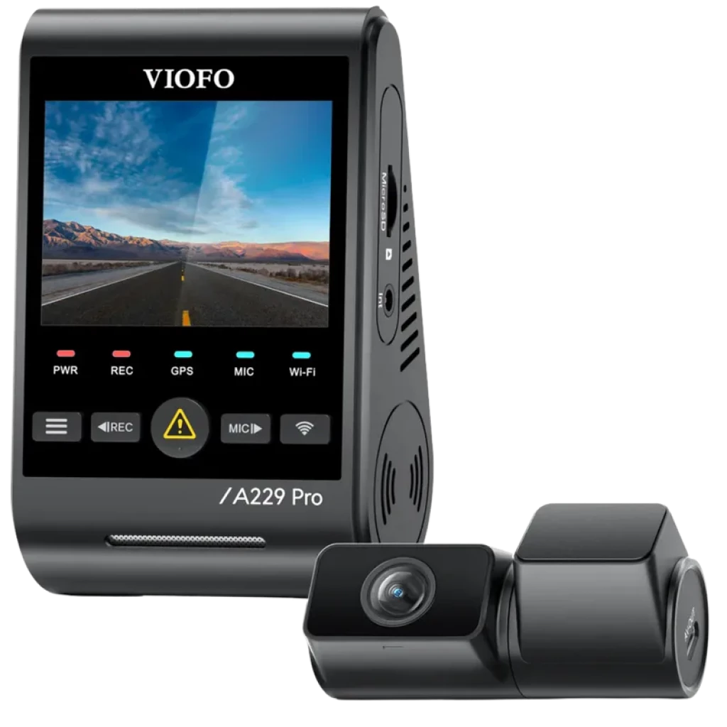 VIOFO A229 Pro Tele 4K + 2K WiFi GPS - Dashcam sensor Sony STARVIS 2 IMX678 de 8 MP - Ítem1