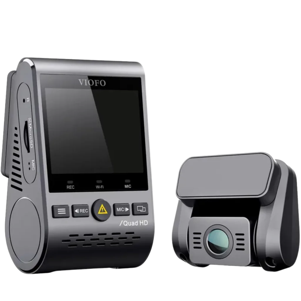 VIOFO A129 Plus Duo 2K Full HD - Dashcam dual con pantalla LCD de 2