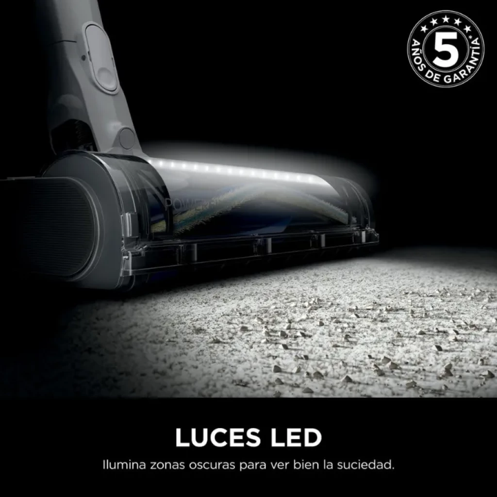 Shark PowerPro IZ380EU blanc et bleu avec réservoir de 0,7 L, 181 W, tête motorisée LED et accessoires buse et brosse. Autonomie 50 min - Ítem9