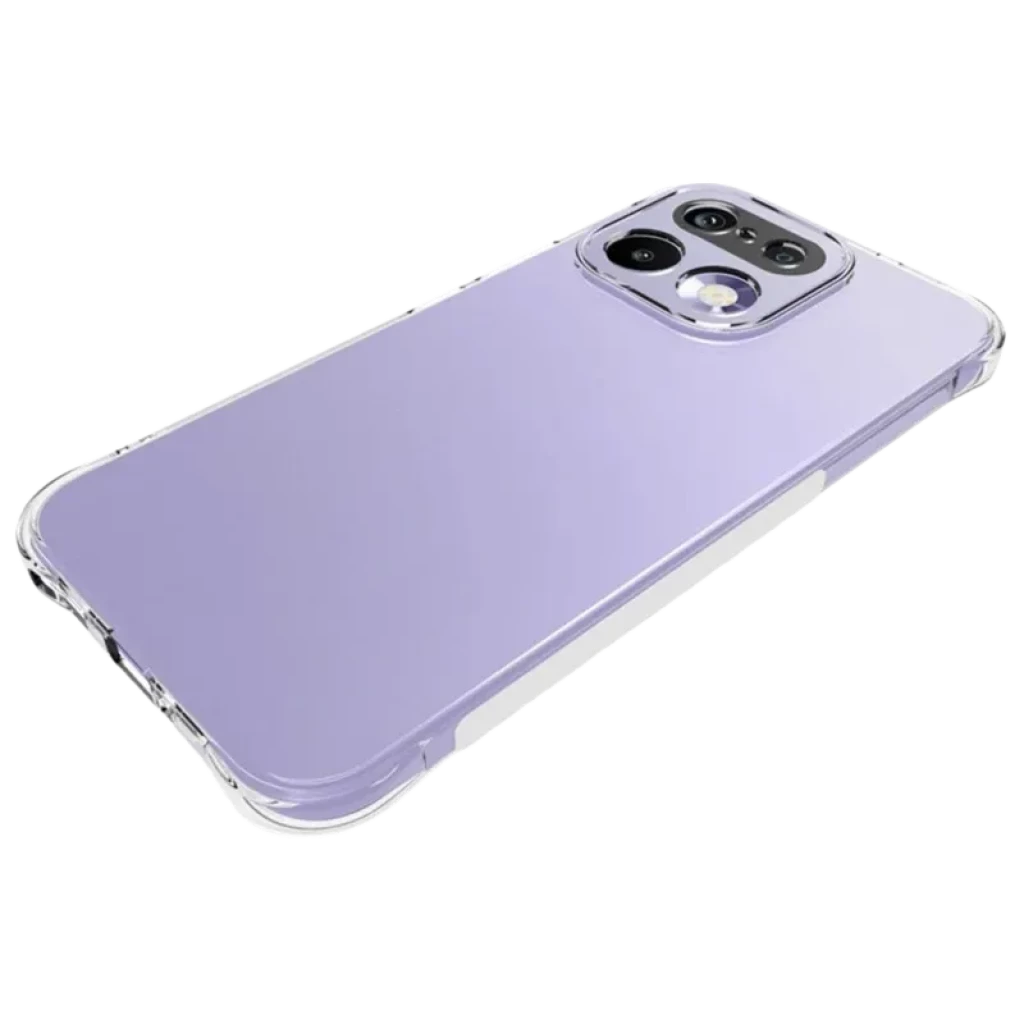 Funda de silicona Reinforced Realme 16 Pro transparente, bordes reforzados, esquinas amortiguadas, ajuste preciso, recorte de cámara elevado y protección - Ítem1