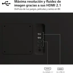 LG 32SR50F-W.AEU 31.5 FullHD IPS WebOS Preto com 2x HDMI 2.1 e 2x USB-A laterais, porta Ethernet e saída de áudio, acabamento preto fosco