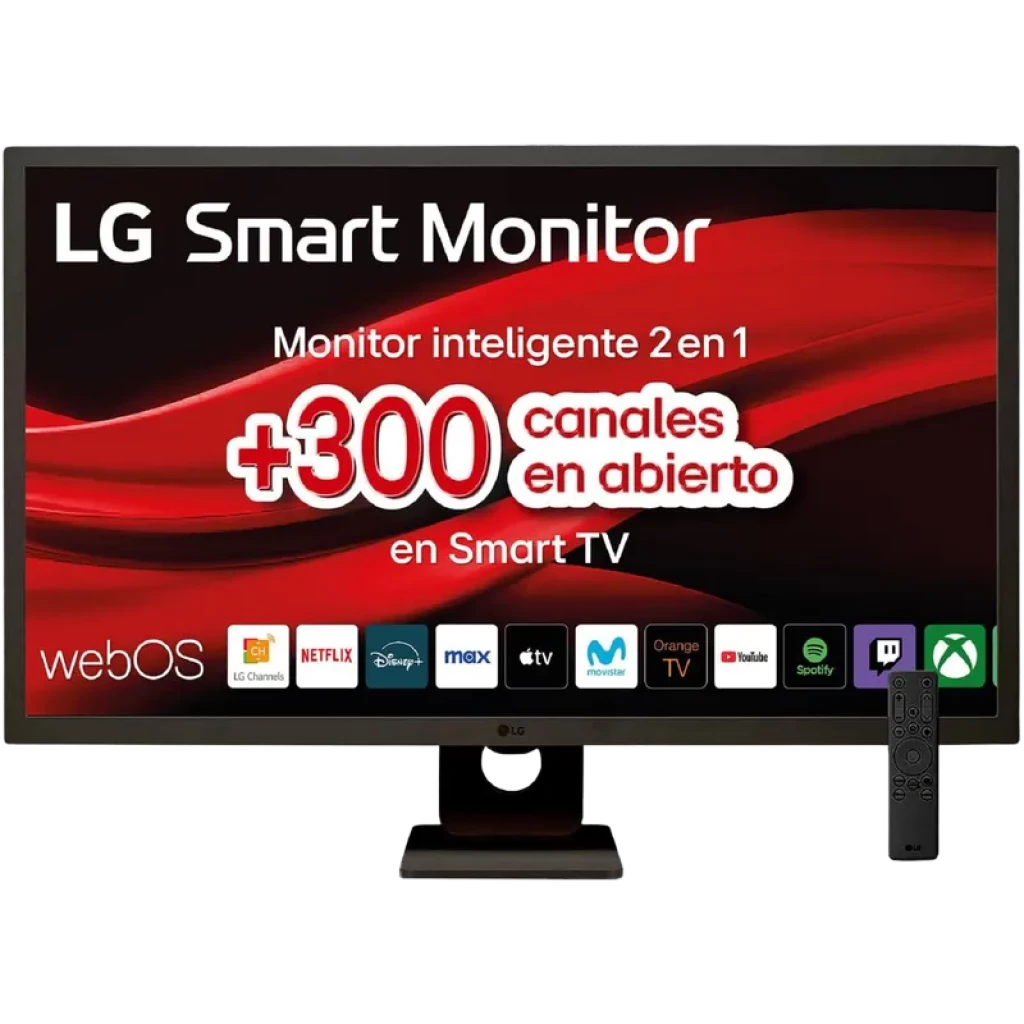 LG Smart 32SR50F-W.AEU 31.5 Full HD LED Smart LG MyView Negro- Monitor PC - Ítem8