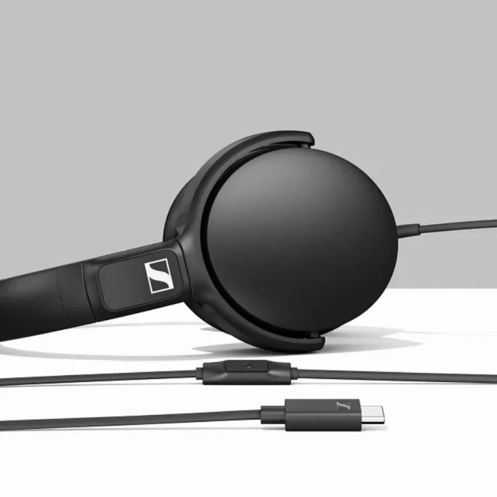 Sennheiser HD 400U - Auscultadores fechados com transdutores dinâmicos e cabo USB - Item3