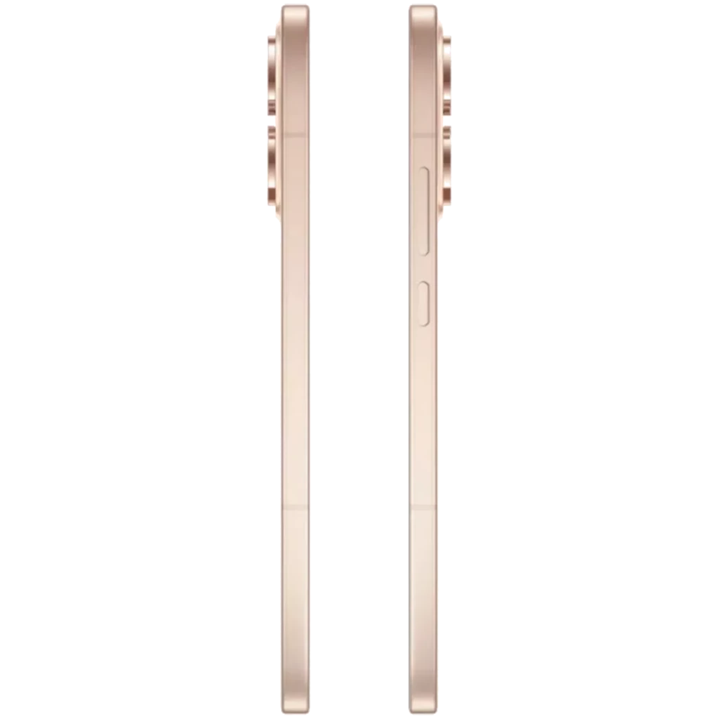 Oppo Reno15 Pro Max 5G dorado con acabado mate, pantalla casi sin bordes y cámara triple grande con módulo circular y flash integrado - Ítem2