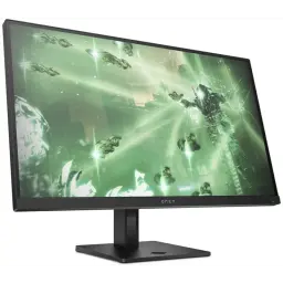 Monitor HP OMEN 27q de 27 pulgadas, panel IPS QHD sin bordes gruesos, base en forma de T, imagen de juego en pantalla, diseño gaming sobrio y moderno