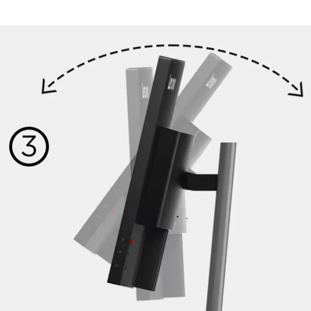 Lenovo ThinkVision P34WD-40 34 pulgadas curvo IPS WQHD 120Hz, pantalla ultraancha con biseles delgados, soporte ajustable y colores vivos para multitarea - Ítem6