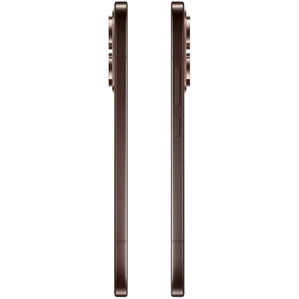 Oppo Reno15 Pro 5G castanho com ecrã 6,32 pol sem bordas, furo central, módulo traseiro triplo destacado e acabamento mate elegante - Item3