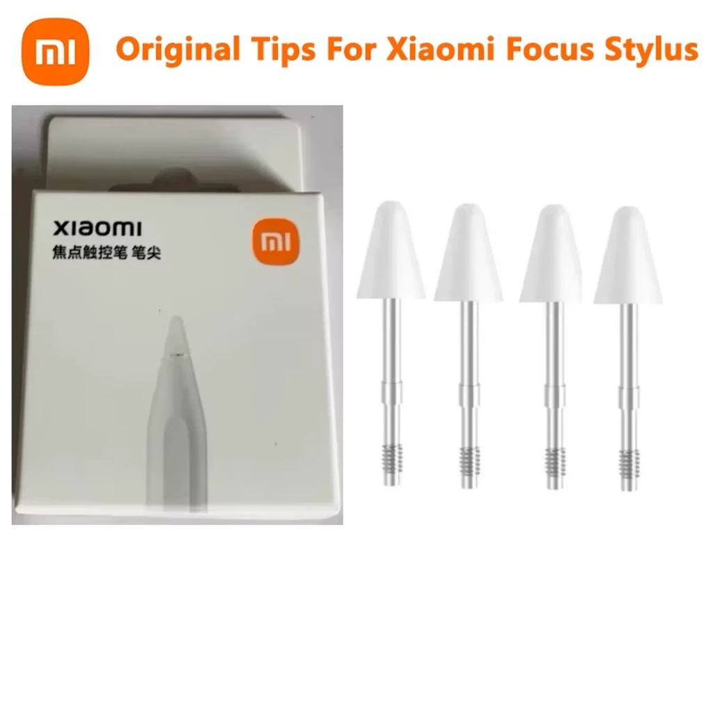 Xiaomi Pack 4 Puntas para Xiaomi Smart Pen Blanco: cuatro puntas de repuesto blancas con rosca metálica, diseño cónico y acabado liso para escritura precisa - Ítem2