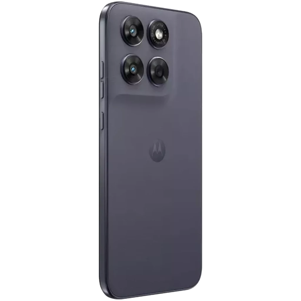 Smartphone Motorola Moto G67 5G en color gris Artic Seal, pantalla Extreme OLED con perforación central y módulo trasero con triple lente y flash, cuerpo - Ítem7