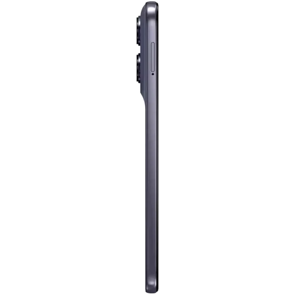 Smartphone Motorola Moto G67 5G en color gris Artic Seal, pantalla Extreme OLED con perforación central y módulo trasero con triple lente y flash, cuerpo - Ítem8