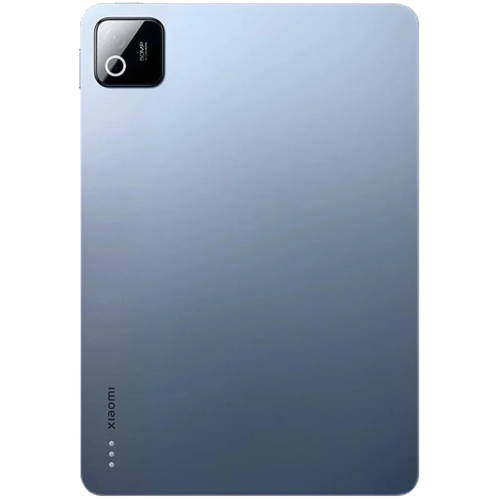 Xiaomi Pad 8 Pro azul com tela grande 3,2K de bordas finas, câmera traseira destacada no canto, corpo metálico elegante e acabamento premium - Item2