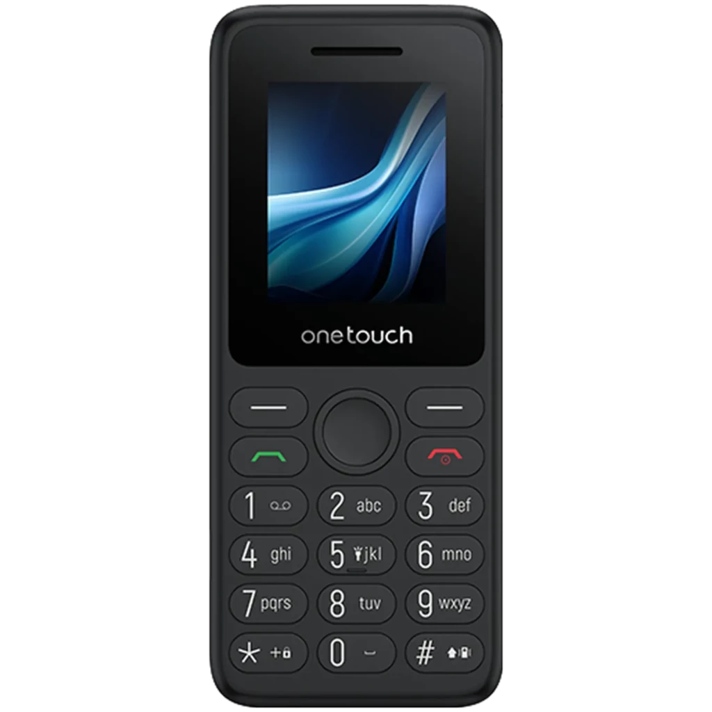 TCL OneTouch 5041 4G Eco Design para mayores con teclado grande, botones dedicados, pantalla a color compacta y carcasa negra antideslizante - Ítem1