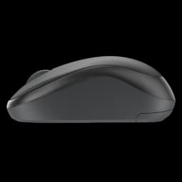 Rato sem fios Logitech M240 Grafite, perfil baixo e ergonómico, acabamento mate, 2 botões e roda de deslocamento, design compacto