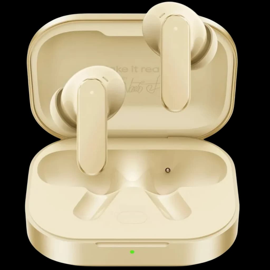 Realme Buds Air 8 TWS Dorado - Auriculares Bluetooth, ANC  in-ear  hasta 58h de autonomía