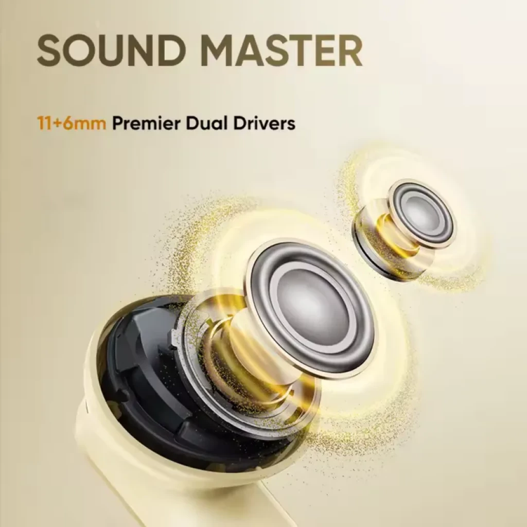 Realme Buds Air 8 TWS Roxo - Auriculares Bluetooth, ANC 55dB, Hi-Res LHDC 5.0, Conexão Tripla - Item4