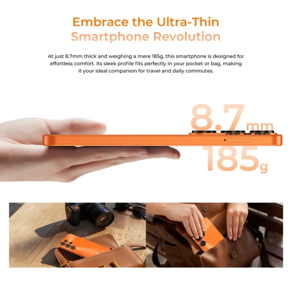 Oukitel C26 128 Go Orange 4G LTE Dual SIM 4 Go de RAM Wi-Fi dual SIM - Ítem1