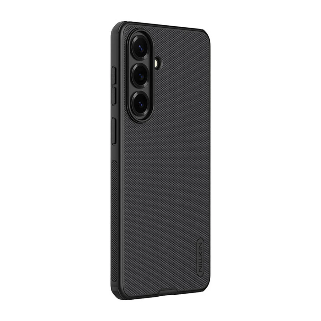 Nillkin Funda Super Frosted Shield Pro para Samsung Galaxy S26+ en negro, carcasa rígida mate con anillo magnético central y recortes precisos para cámara y - Ítem3