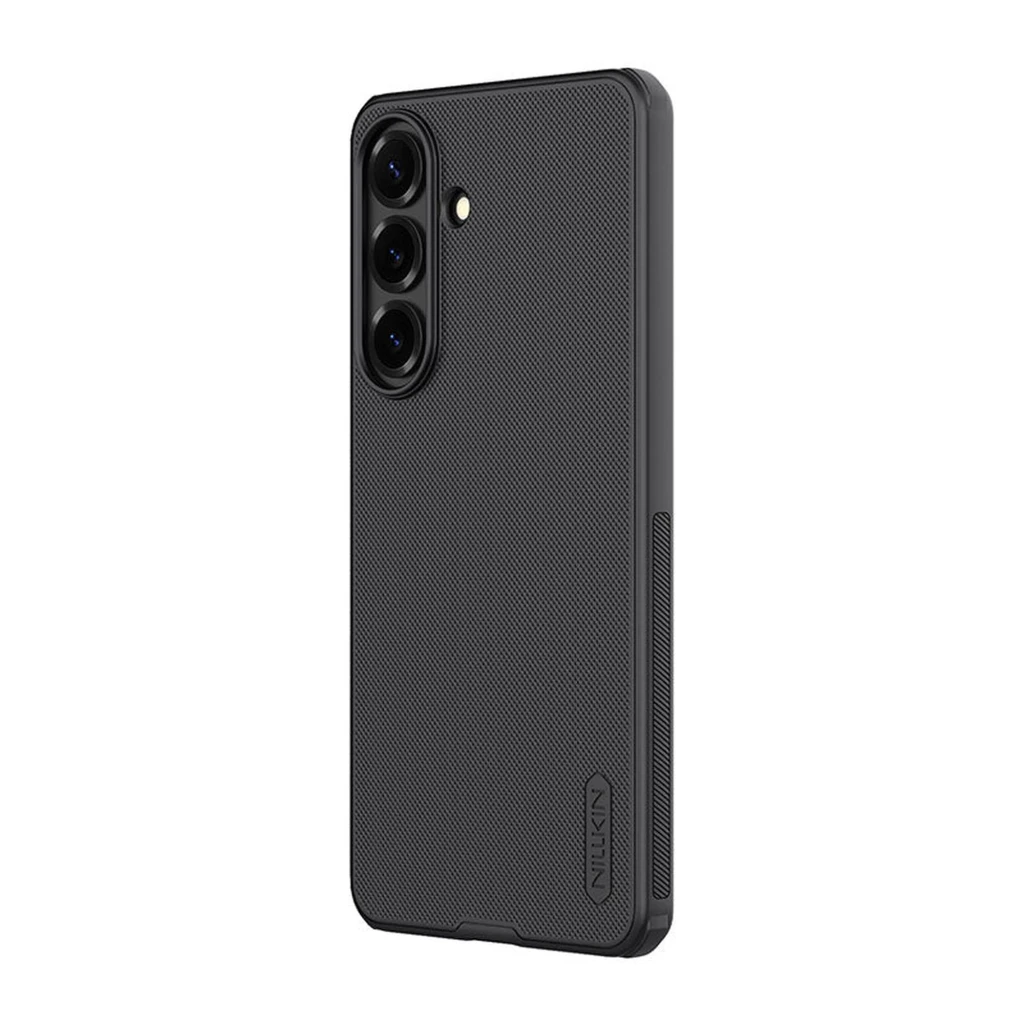 Nillkin Funda Super Frosted Shield Pro para Samsung Galaxy S26+ en negro, carcasa rígida mate con anillo magnético central y recortes precisos para cámara y - Ítem2