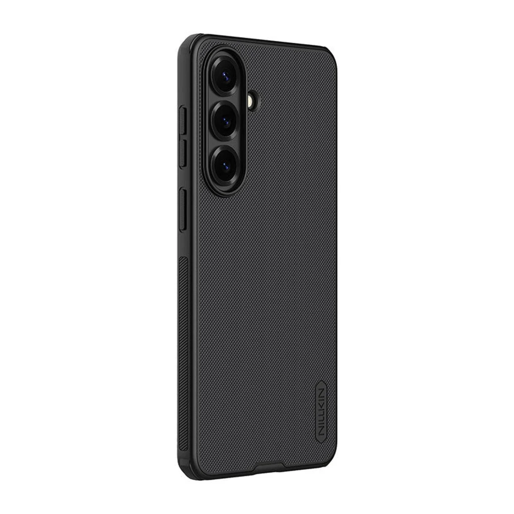 Nillkin Funda Super Frosted Shield Pro para Samsung Galaxy S26+ en negro, carcasa rígida mate con anillo magnético central y recortes precisos para cámara y - Ítem2