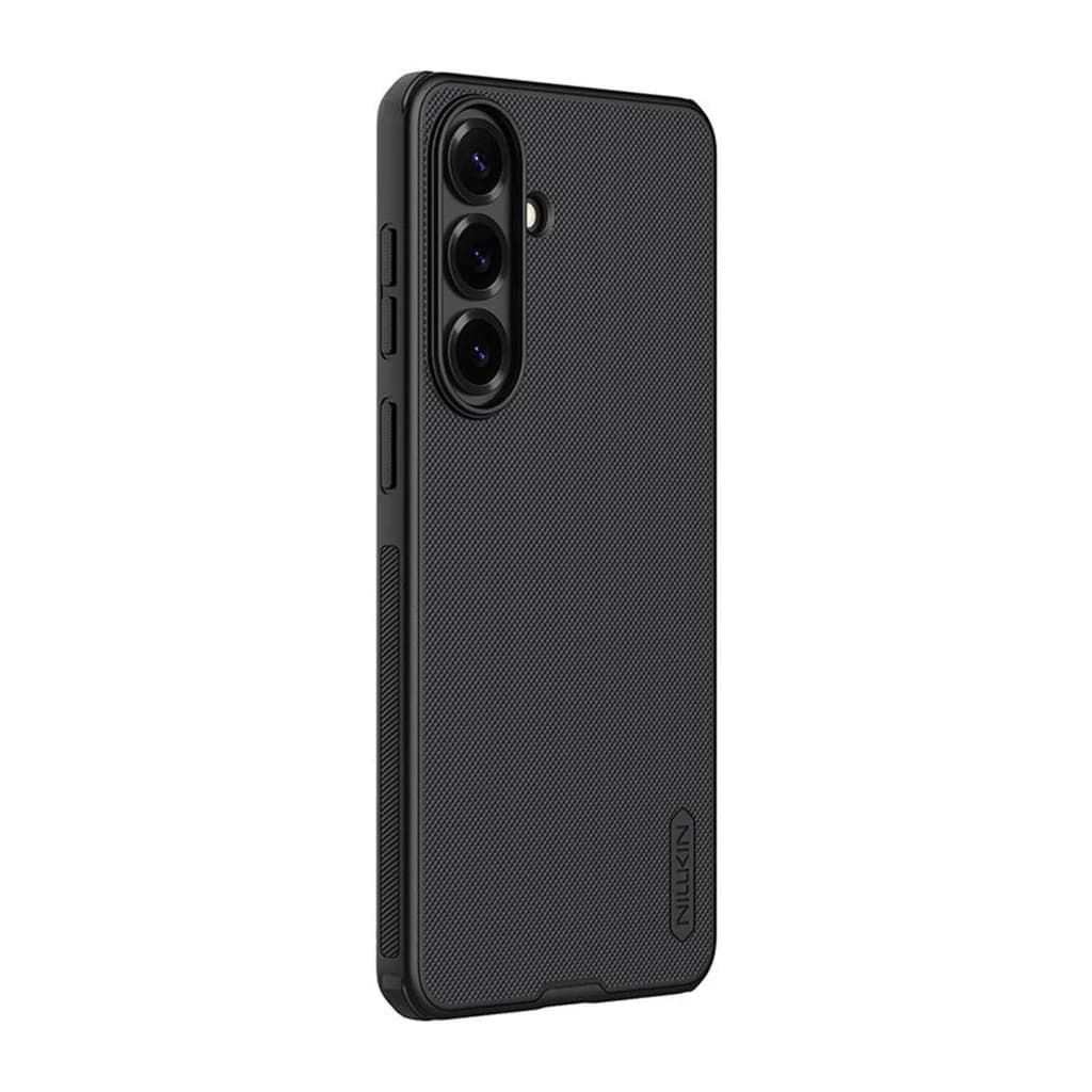 Nillkin Capa Super Frosted Shield Pro Samsung Galaxy S26+ Preto com textura antiderrapante, recortes precisos para câmeras triplas e botões, proteção fina
