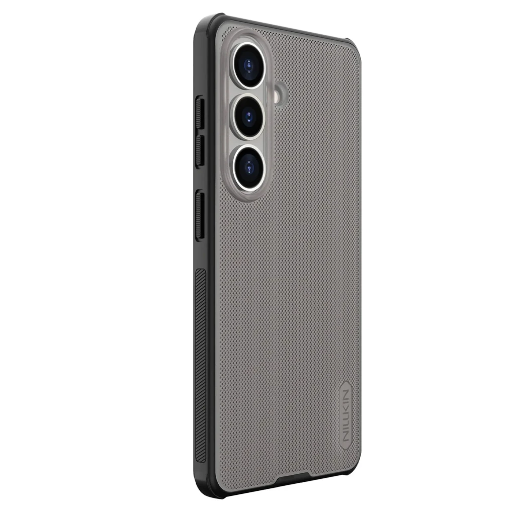 Coque Nillkin Super Frosted Shield Pro pour Samsung Galaxy S26+, noir transparent, texture antidérapante, bords renforcés, découpes précises pour caméras - Ítem2