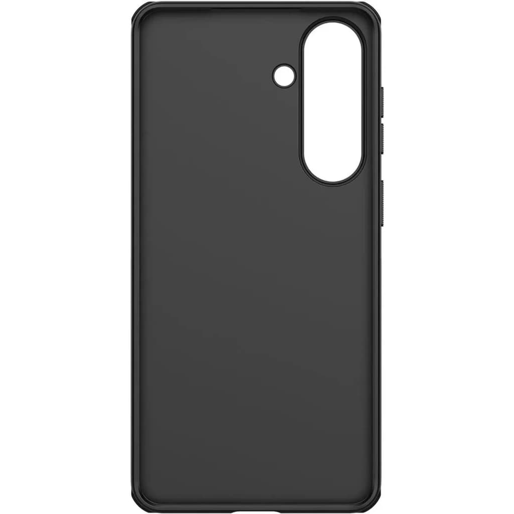 Nillkin Capa Super Frosted Shield Pro Samsung Galaxy S26 Preto, acabamento fosco, recorte grande para câmera, bordas elevadas e botões texturizados