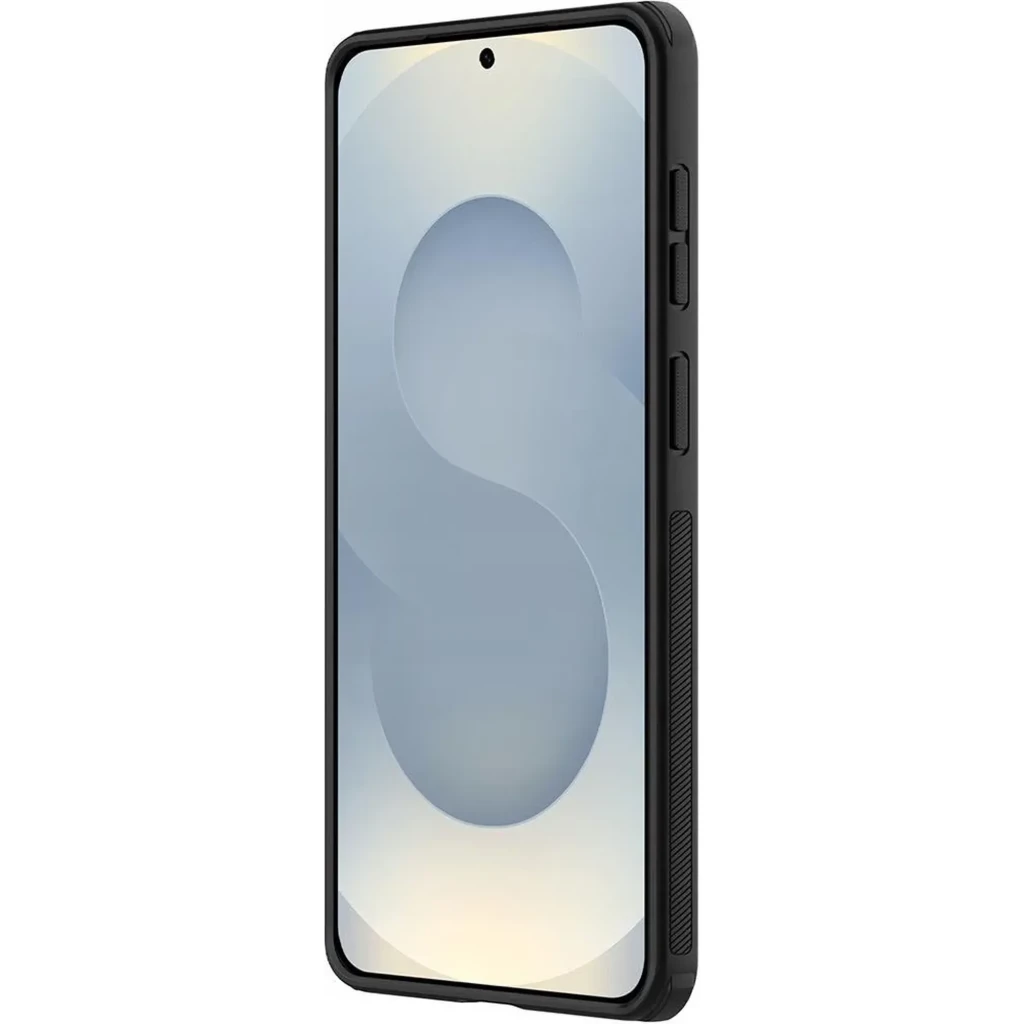 Nillkin Funda Super Frosted Shield Pro Samsung Galaxy S26 Negro con textura antideslizante, acabado mate, bordes reforzados y recortes precisos para cámara y - Ítem3