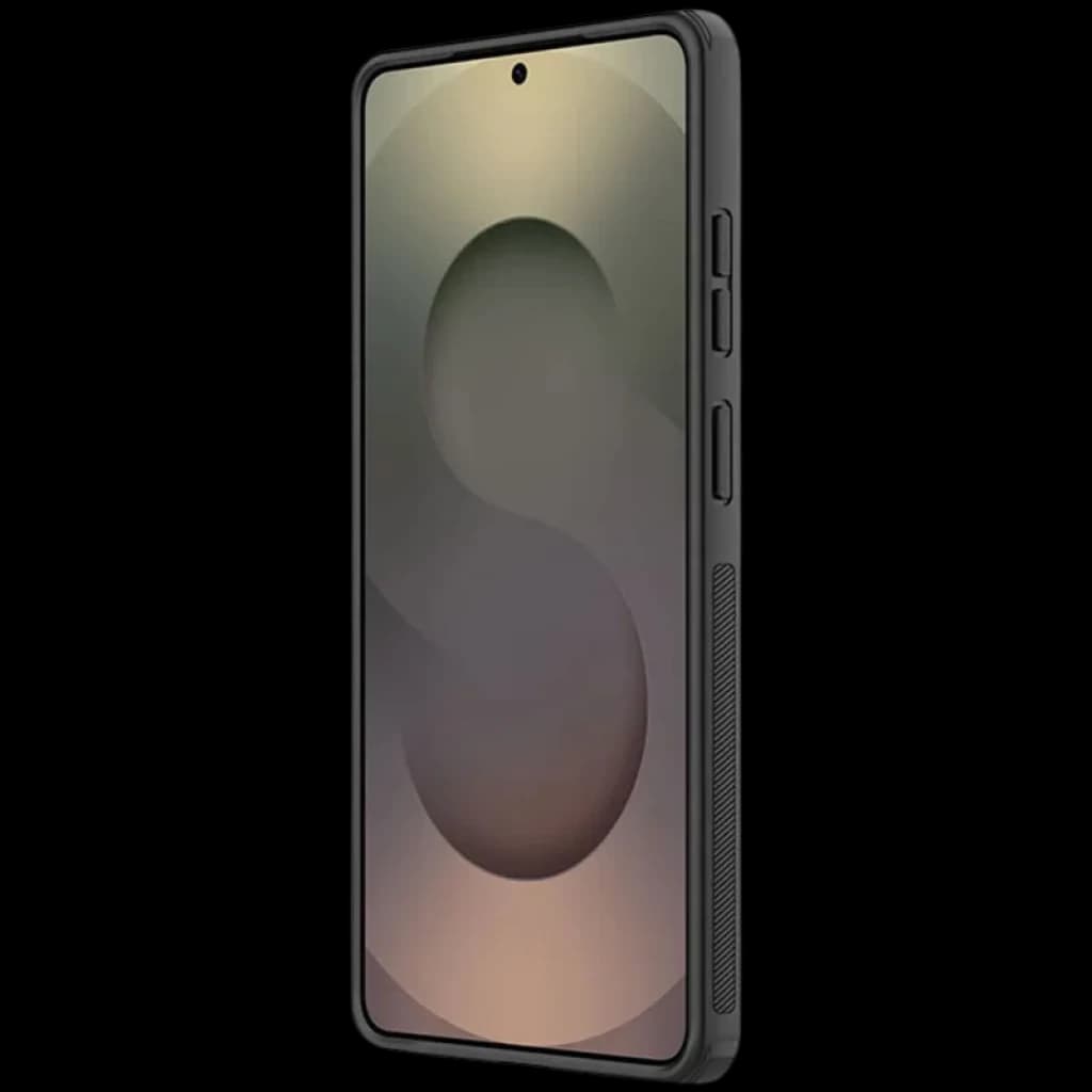 Nillkin Capa Super Frosted Shield Pro Samsung Galaxy S26 Ultra preta, textura fosca antiderrapante, cantos reforçados, recortes precisos e botões protegidos