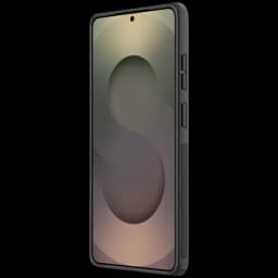 Capa Nillkin Super Frosted Shield Pro para Samsung Galaxy S26 Ultra, transparente preta, acabamento fosco, proteção anti-impacto, recortes precisos e botões