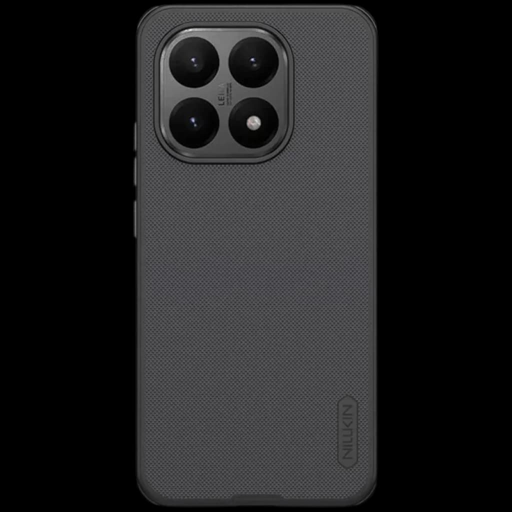Nillkin Étui Super Frosted Shield Pro Xiaomi 15T Noir avec texture antidérapante, dos mat résistant, découpes précises pour double caméra et boutons