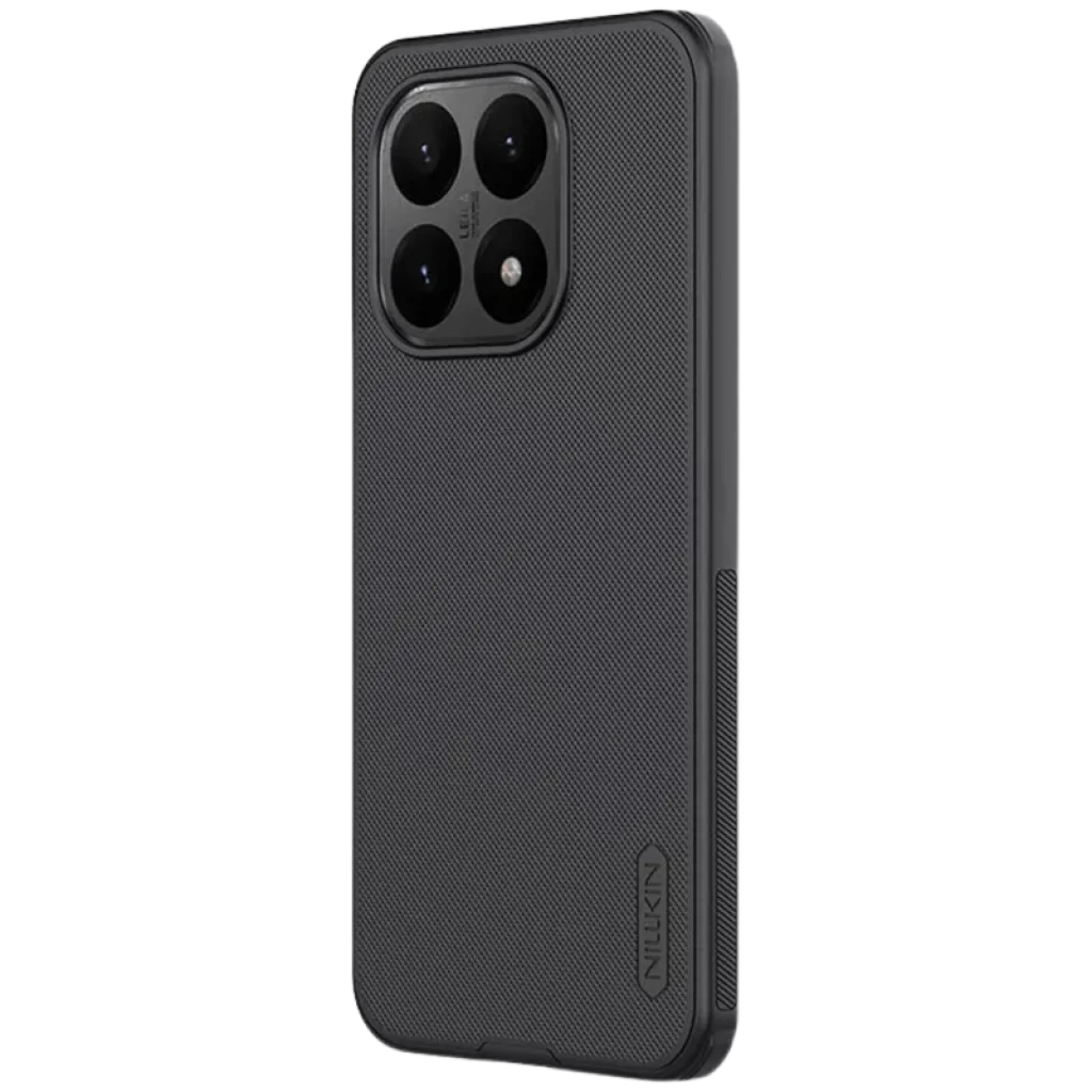 Nillkin Funda Super Frosted Shield Pro Xiaomi 15T Negro con textura antideslizante, acabado mate, recortes precisos para cámara dual y bordes reforzados - Ítem1