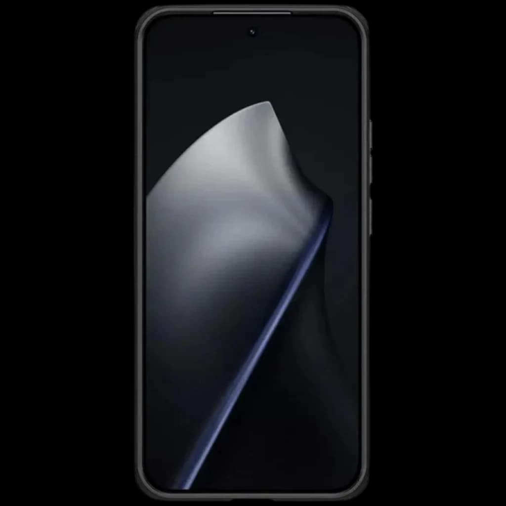 Nillkin Étui Super Frosted Shield Pro Xiaomi 15T Noir avec bords renforcés, texture mate antidérapante, protection écran surélevée et découpes précises