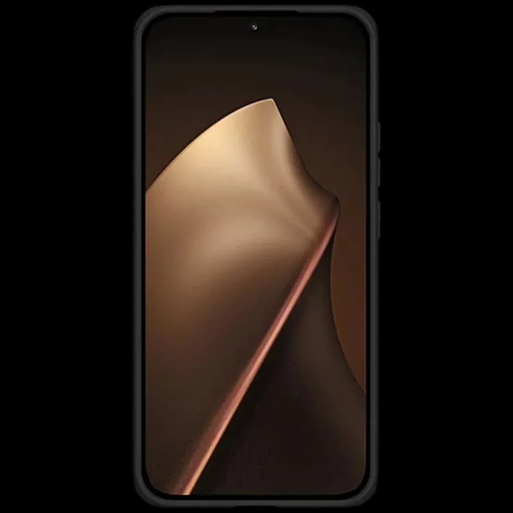 Nillkin Étui Super Frosted Shield Pro Xiaomi 15T Transparent black avec cadre noir mince, découpes précises, texture antidérapante et protection d’écran