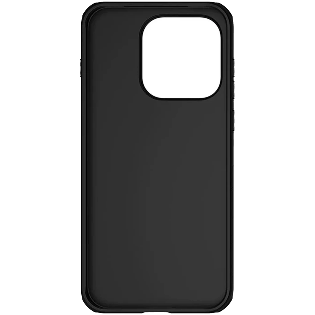 Nillkin Funda Super Frosted Shield Pro OnePlus 15 Negro, carcasa rígida mate antideslizante, bordes reforzados y recorte amplio para cámara triple - Ítem