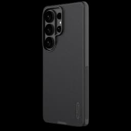 Capa magnética Nillkin Super Frosted Shield Pro para Samsung Galaxy S26 Ultra Preto, textura fosca antiderrapante, recorte elevado para câmeras, proteção