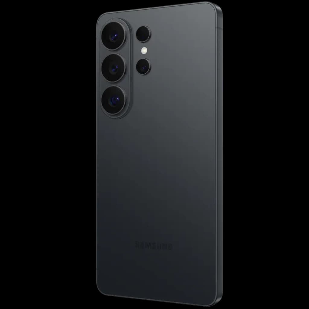 Samsung Galaxy S26 Ultra 5G noir mat, dos élégant avec module photo 4 capteurs pro, grand écran bord plat, design premium épuré