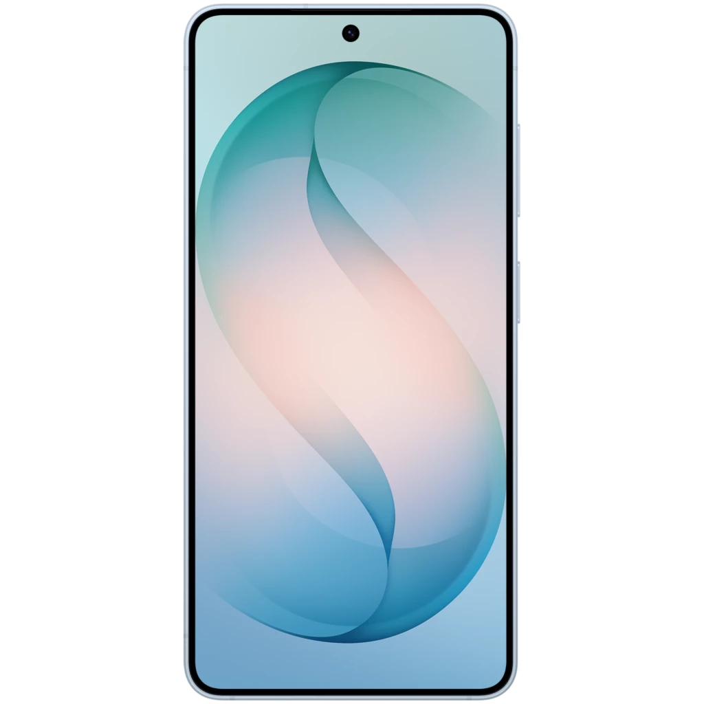 Samsung Galaxy S26 5G Bleu ciel écran bord à bord poinçon central triple caméra arrière saillante 256 Go 12 Go RAM finitions premium traitement IA - Ítem1