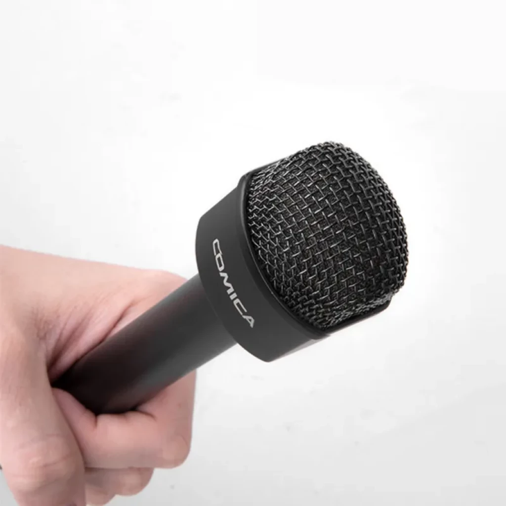 Comica HRM-C Dinámico Omnidireccional - Micrófono de Reportero - Ítem4