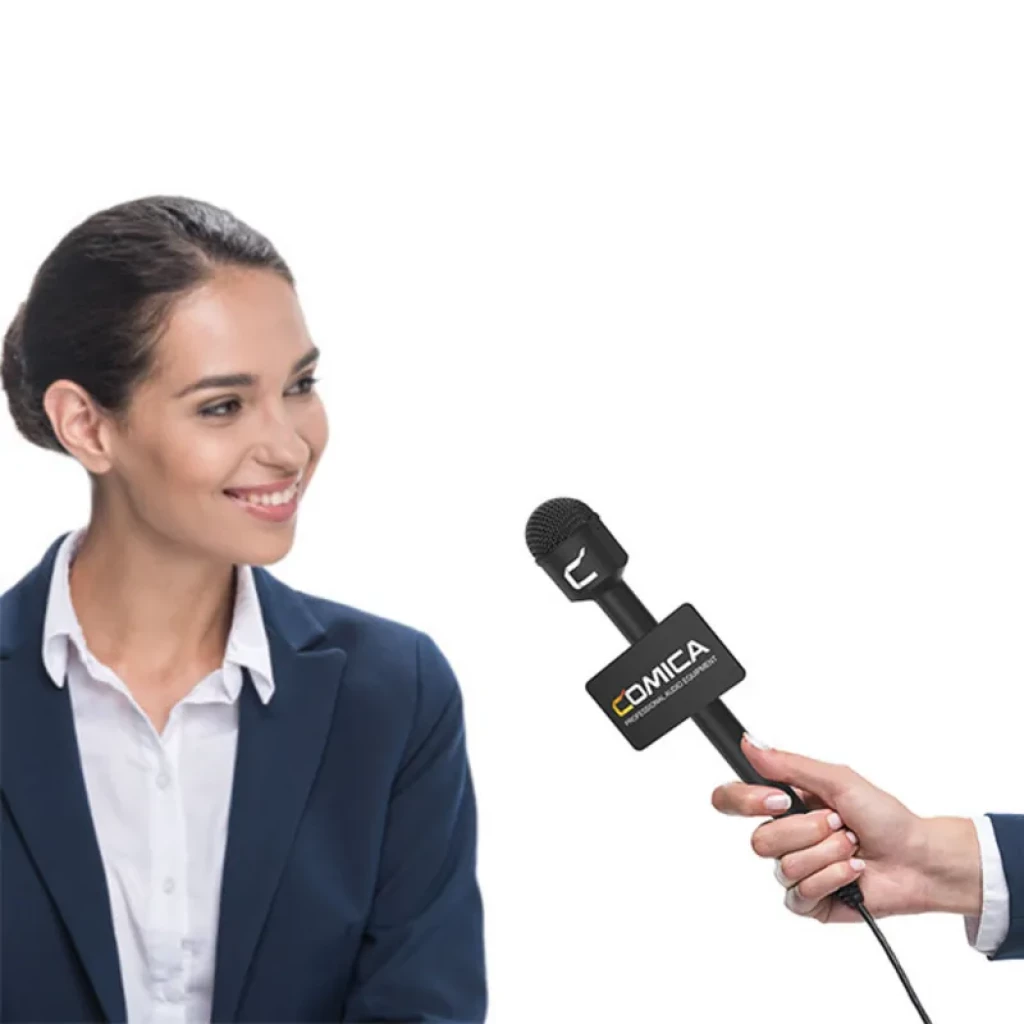 Comica HRM-C Dinámico Omnidireccional - Micrófono de Reportero - Ítem2