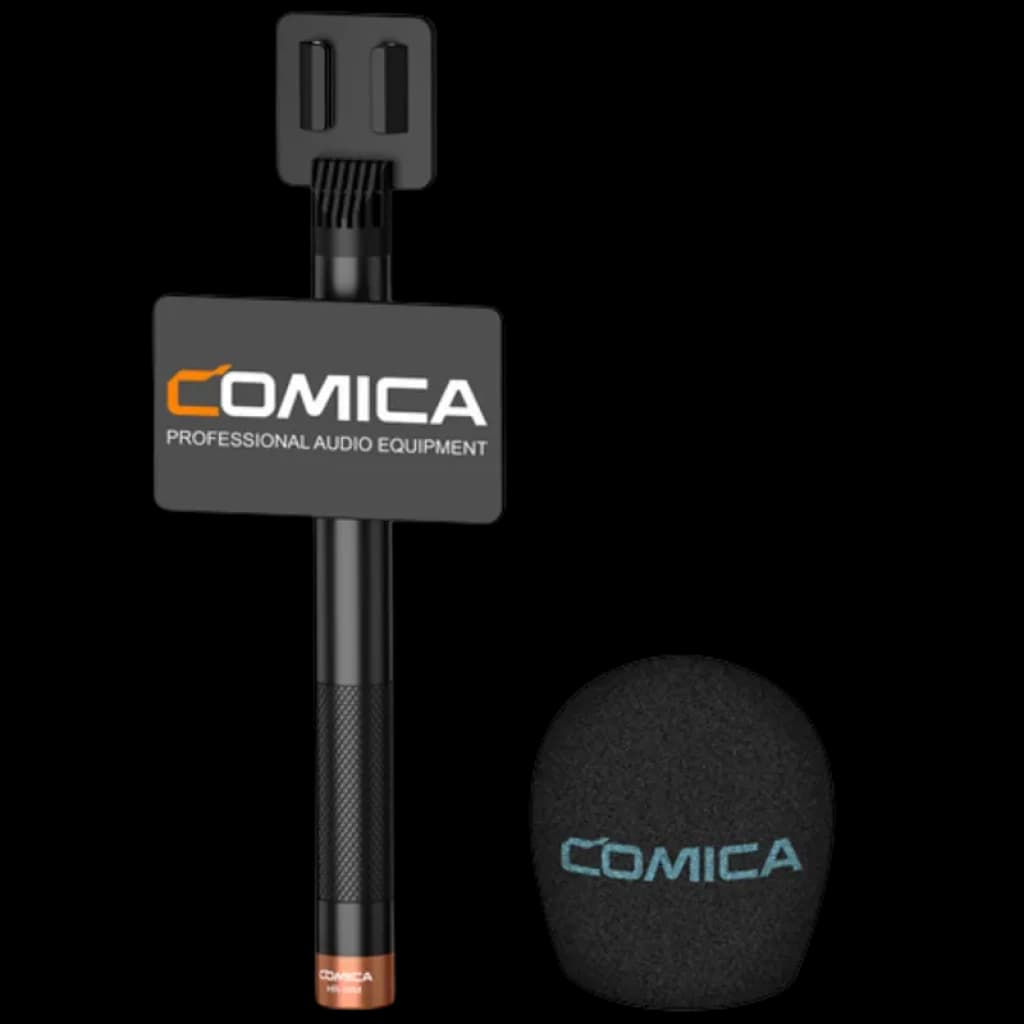 Émetteur UHF portable Comica HR-WM avec capsule supercardioïde