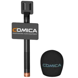 Émetteur UHF portable Comica HR-WM avec capsule supercardioïde