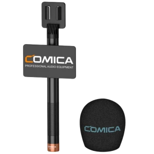 Comica HR-WM - Transmissor UHF portátil com cápsula supercardióide