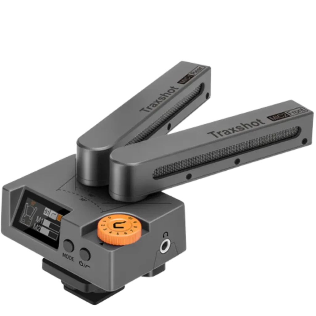 Comica Traxshot Transformable con Pantalla OLED - Micrófono de Escopeta Multimodo - Ítem1