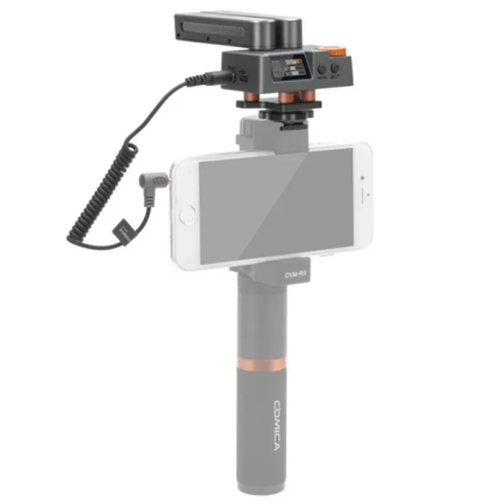 Comica Traxshot Transformable con Pantalla OLED - Micrófono de Escopeta Multimodo - Ítem3