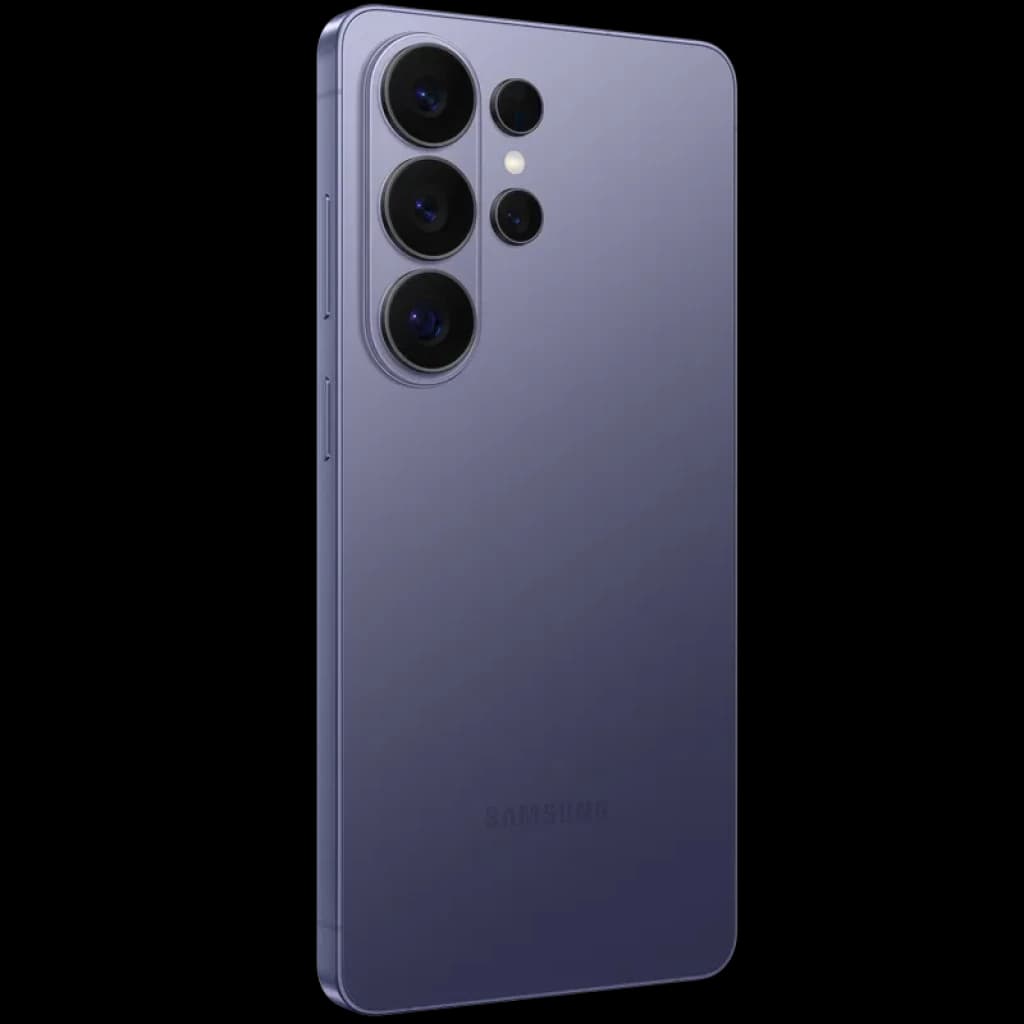 Samsung Galaxy S26 Ultra 5G violet cobalt, dos mat élégant, module photo quadruple proéminent, bords arrondis, finition premium 256 Go 12 Go RAM écran 6,9