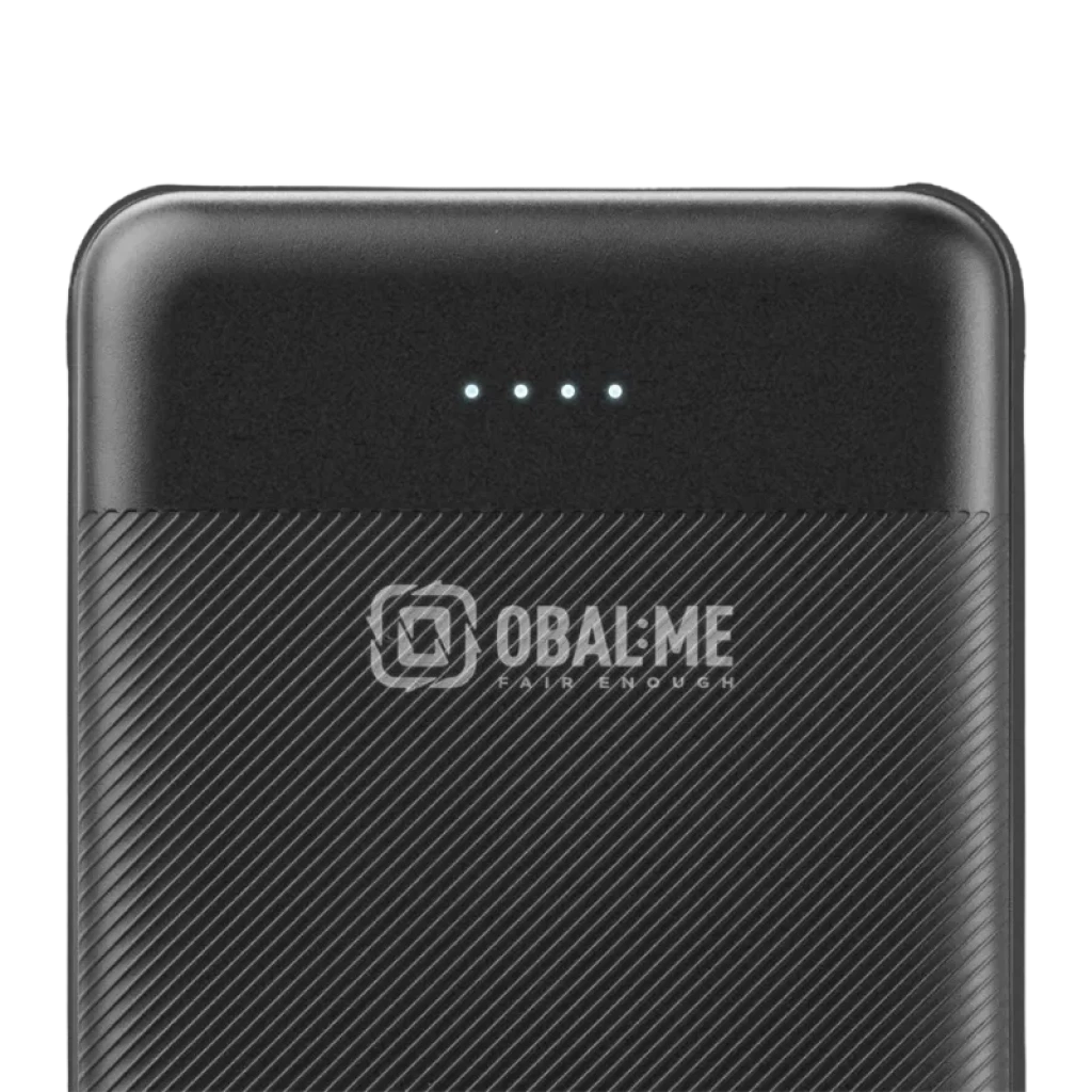 OBAL: ME PowerNest Preto 10000mAh - Powerbank compacto em preto mate com textura antiderrapante, indicador LED de carga e porta lateral - Item2