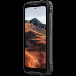 Blackview Rock 2 Pro 256GB negro, smartphone rugerizado con marco robusto, botones laterales, pantalla amplia con biseles reforzados y doble cámara trasera 13