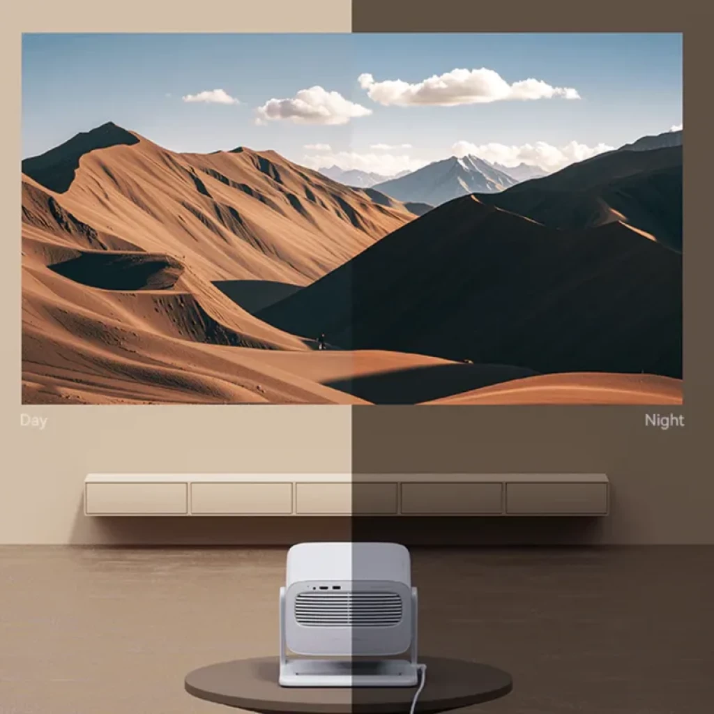 Wanbo Vali 1 Pro 900 ANSI Android TV 11 - Projetor portátil com suporte Gimbal - Item3